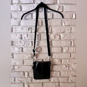Coach leather crossbody bag